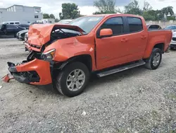 Chevrolet salvage cars for sale: 2021 Chevrolet Colorado LT