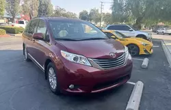 Toyota salvage cars for sale: 2011 Toyota Sienna XLE