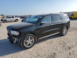 Salvage cars for sale at Houston, TX auction: 2014 Dodge Durango Citadel