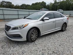 Salvage cars for sale at Augusta, GA auction: 2015 Hyundai Sonata Sport