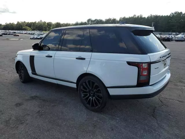 2017 Land Rover Range Rover Supercharged