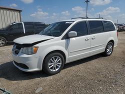 Salvage cars for sale at Temple, TX auction: 2013 Dodge Grand Caravan SXT