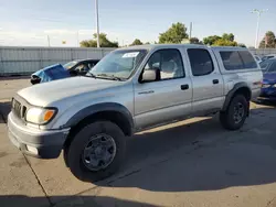 Salvage cars for sale at Littleton, CO auction: 2001 Toyota Tacoma Double Cab