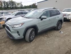 Salvage cars for sale at Spartanburg, SC auction: 2021 Toyota Rav4 XLE