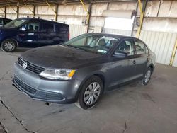 Volkswagen salvage cars for sale: 2012 Volkswagen Jetta Base