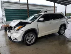 Salvage cars for sale at Loganville, GA auction: 2014 Toyota Highlander LE