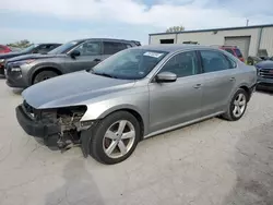 Salvage cars for sale at Kansas City, KS auction: 2013 Volkswagen Passat SE