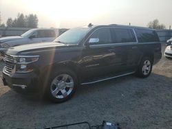 Salvage cars for sale at Arlington, WA auction: 2017 Chevrolet Suburban K1500 Premier