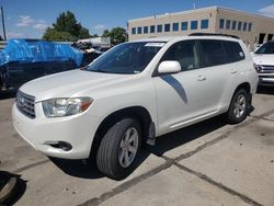 Toyota Vehiculos salvage en venta: 2008 Toyota Highlander