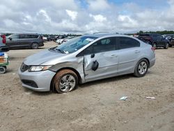 Honda salvage cars for sale: 2013 Honda Civic LX