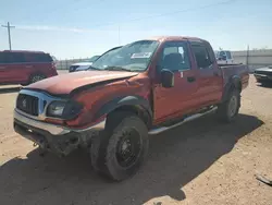 Salvage cars for sale at Andrews, TX auction: 2003 Toyota Tacoma Double Cab