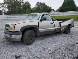 2003 Chevrolet Silverado C1500 en venta en Gastonia, NC