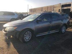 Salvage cars for sale at Fredericksburg, VA auction: 2012 Toyota Camry Base