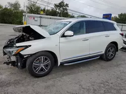 Salvage cars for sale at auction: 2018 Infiniti QX60