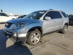 GMC salvage cars for sale: 2010 GMC Acadia SLT-1