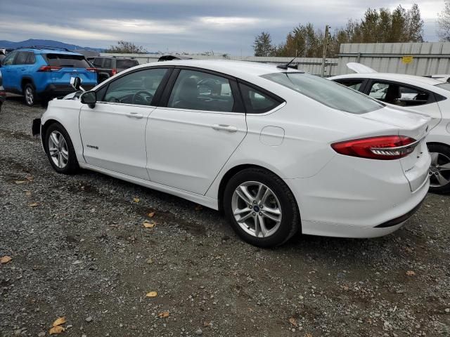 2018 Ford Fusion SE Hybrid