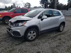 Salvage cars for sale at Graham, WA auction: 2018 Chevrolet Trax LS