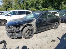 Salvage cars for sale from Copart Candia, NH: 2017 Honda Accord Sport