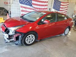 Salvage cars for sale at Columbia, MO auction: 2016 Toyota Prius