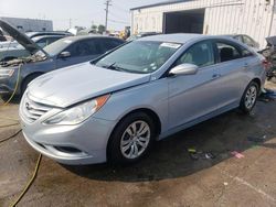 Salvage cars for sale at Chicago Heights, IL auction: 2011 Hyundai Sonata GLS