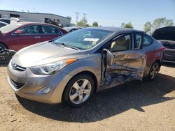 Salvage cars for sale at Elgin, IL auction: 2013 Hyundai Elantra GLS