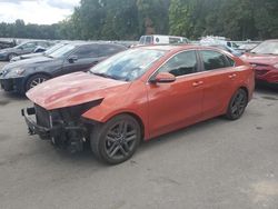 KIA Vehiculos salvage en venta: 2019 KIA Forte EX