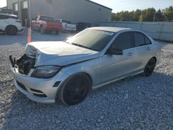 Mercedes-Benz salvage cars for sale: 2011 Mercedes-Benz C 300 4matic