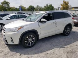 Toyota salvage cars for sale: 2018 Toyota Highlander SE