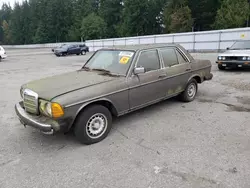 Salvage cars for sale at Arlington, WA auction: 1983 Mercedes-Benz 300 DT