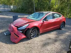 Tesla Vehiculos salvage en venta: 2018 Tesla Model 3