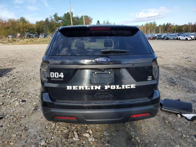 2018 Ford Explorer Police Interceptor