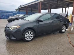 Salvage cars for sale at Riverview, FL auction: 2014 Toyota Corolla L