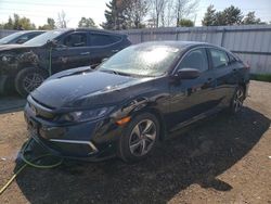 Honda salvage cars for sale: 2019 Honda Civic LX