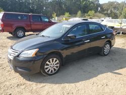 Salvage cars for sale at North Billerica, MA auction: 2015 Nissan Sentra S