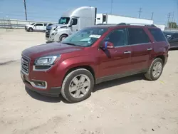 Salvage cars for sale at Haslet, TX auction: 2017 GMC Acadia Limited SLT-2