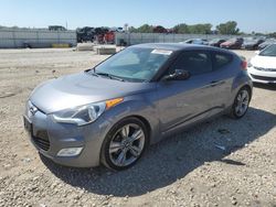 Salvage cars for sale at Kansas City, KS auction: 2016 Hyundai Veloster