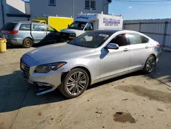 Salvage cars for sale at Windsor, NJ auction: 2018 Genesis G80 Base