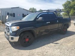 Toyota salvage cars for sale: 2015 Toyota Tundra Double Cab SR