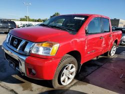 Nissan salvage cars for sale: 2012 Nissan Titan S