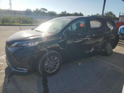 Salvage cars for sale at Orlando, FL auction: 2023 Toyota Sienna XLE