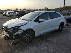 Salvage cars for sale at Chicago Heights, IL auction: 2020 Toyota Corolla SE