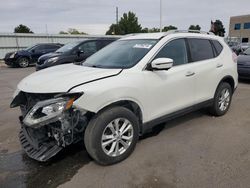 Salvage cars for sale at Littleton, CO auction: 2016 Nissan Rogue S