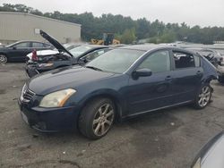 Salvage cars for sale from Copart Exeter, RI: 2008 Nissan Maxima SE