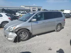 Salvage cars for sale at Earlington, KY auction: 2007 Honda Odyssey EXL