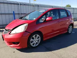 Honda FIT salvage cars for sale: 2010 Honda FIT Sport