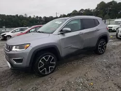 Salvage cars for sale at Ellenwood, GA auction: 2017 Jeep Compass Limited