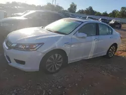 Salvage cars for sale from Copart Oklahoma City, OK: 2014 Honda Accord Hybrid EXL