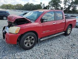 Salvage cars for sale at Byron, GA auction: 2005 Nissan Titan XE