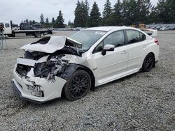 Salvage cars for sale at Graham, WA auction: 2017 Subaru WRX STI