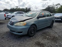 Salvage cars for sale at Riverview, FL auction: 2005 Toyota Corolla CE